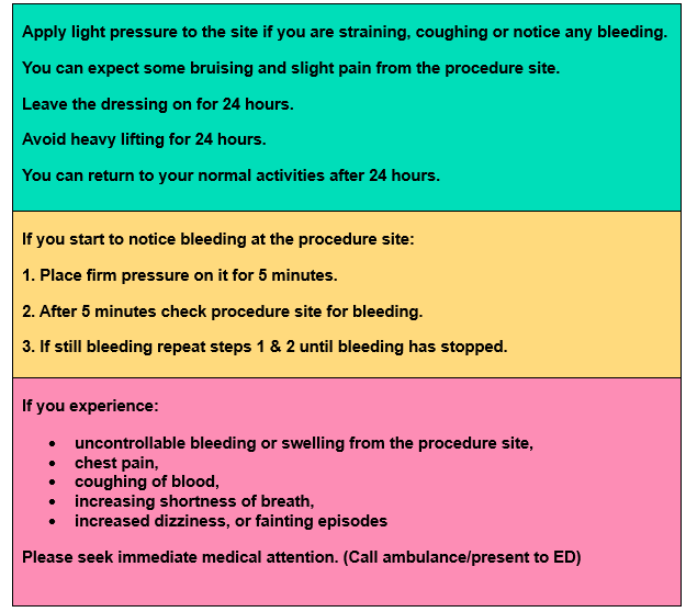 RHC triage